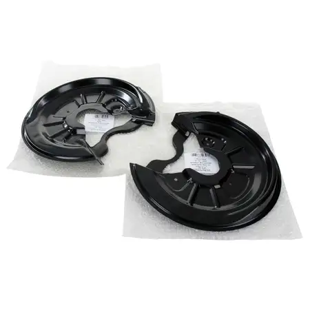 2x AIC Abdeckblech Bremsscheibe f&uuml;r AUDI A3 SEAT SKODA VW GOLF 5 6 TOURAN hinten