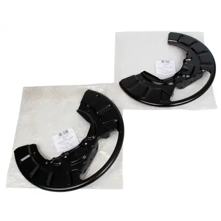 2x AIC Abdeckblech Ankerblech Bremsankerblech f&uuml;r VW PHAETON (3D) vorne
