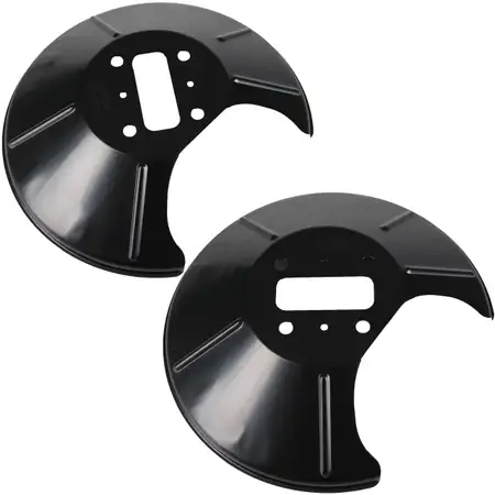 2x AIC Spritzblech f&uuml;r FORD FIESTA V + FOCUS I Schr&auml;gheck + FUSION (JU_) hinten