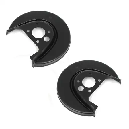 2x METZGER Spritzblech AUDI A3 8L SEAT Leon SKODA Octavia I VW Golf 4 hinten