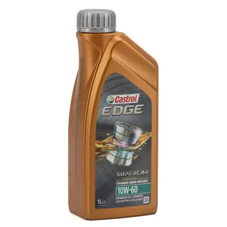 CASTROL EDGE Motor&ouml;l &Ouml;L SUPERCAR TITANIUM 10W60 A3/B3 A3/B4 SN/CF - 1L 1 Liter
