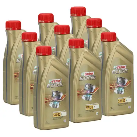 CASTROL EDGE Professional Motor&ouml;l &Ouml;l f&uuml;r BMW Longlife IV LL04 5W-30 - 9 Liter