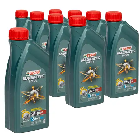 CASTROL Magnatec DIESEL DPF Motor&ouml;l &Ouml;l 5W40 dexos2 Ford WSS-M2C917-A - 9 Liter