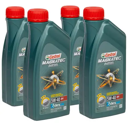 CASTROL Magnatec DIESEL DPF Motor&ouml;l &Ouml;l 5W40 dexos2 Ford WSS-M2C917-A - 4 Liter