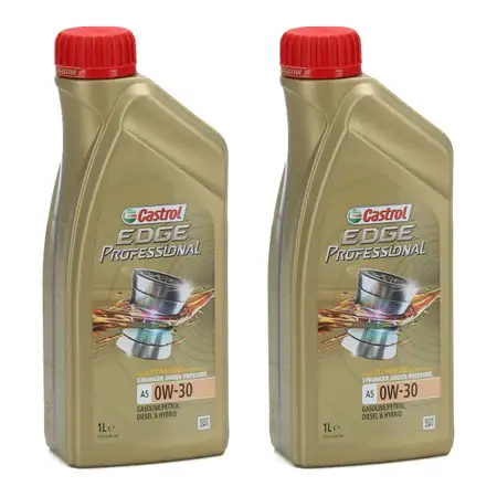 CASTROL EDGE Professional Motor&ouml;l &Ouml;l TITANIUM FST A5 0W-30 0W30 VOLVO 2 Liter