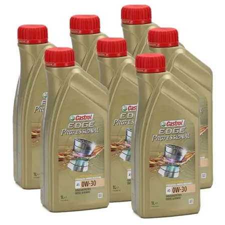 CASTROL EDGE Professional Motor&ouml;l &Ouml;l TITANIUM FST A5 0W-30 0W30 VOLVO 7 Liter