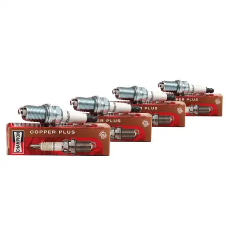 4x CHAMPION Z&uuml;ndkerze RC10YC4 OE063/T10 COPPER PLUS