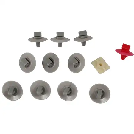 Clipsatz Klammern Satz Zierleisten f&uuml;r OPEL VIVARO (E7 F7 J7) ab 08.2001