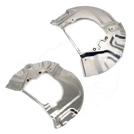 2x AIC Abdeckblech Spritzblech f&uuml;r BMW 5er E60 LIMOUSINE + E61 TOURING vorne
