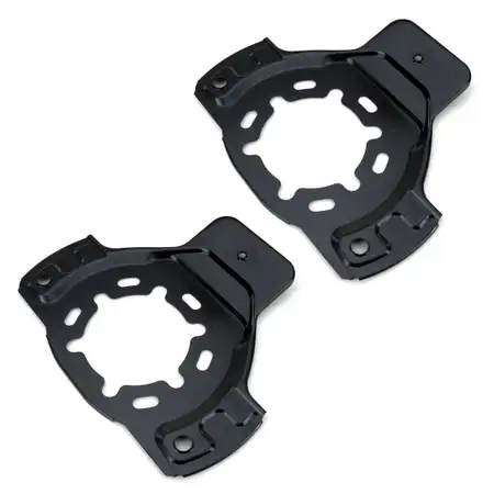 2x AIC Abdeckblech Ankerblech Bremsscheibe f&uuml;r OPEL Astra G vorne 543070 / 90538678