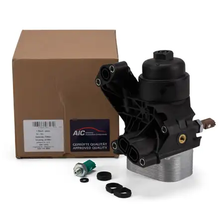 AIC &Ouml;lk&uuml;hler + Geh&auml;use + Filter AUDI A3 8V VW Golf 7 Touran 5T Polo 1.6/2.0 TDI 03N115389K