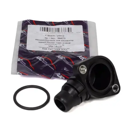 AIC Wasserflansch AUDI A4 A6 VW Passat 1.9 TDI Zylinderkopf stirnseitig getriebeseitig