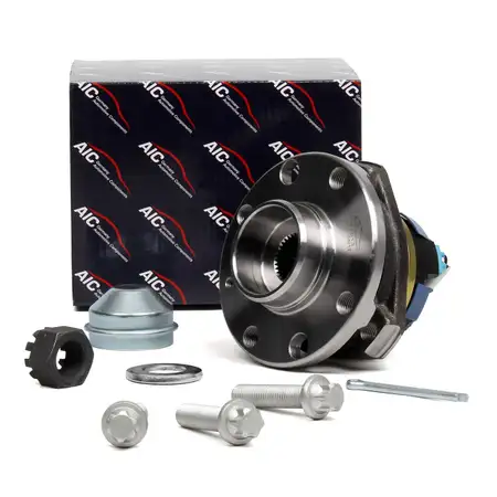 AIC Radnabe Radlager + Kappe Opel ASTRA G ZAFIRA A 4-Loch Felge mit ABS vorne