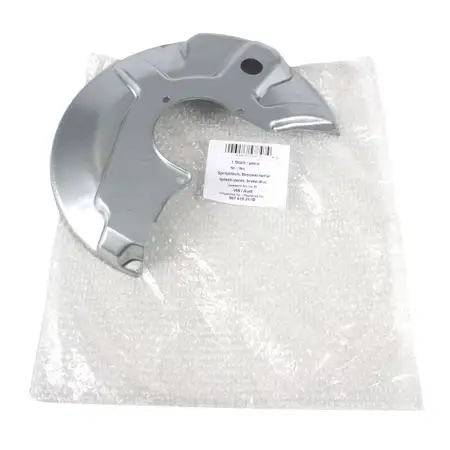 AIC Abdeckblech Bremsscheibe AUDI 50 VW POLO + CLASSIC COUPE KASTEN vorne links