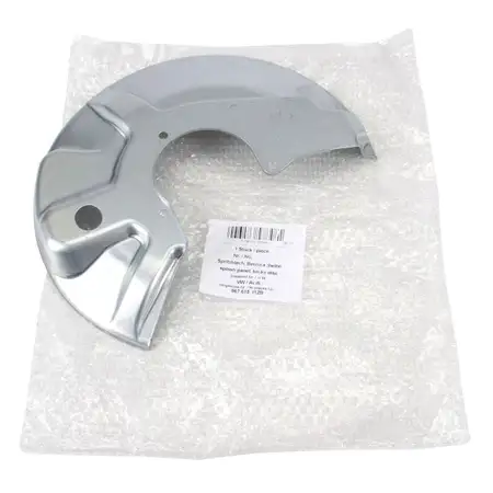 AIC Abdeckblech Bremsscheibe AUDI 50 VW POLO + CLASSIC COUPE KASTEN vorne rechts