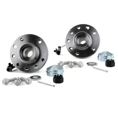 2x AIC Radnabe Radlager + Kappe OPEL Astra G Zafira A 5-Loch mit ABS vorne