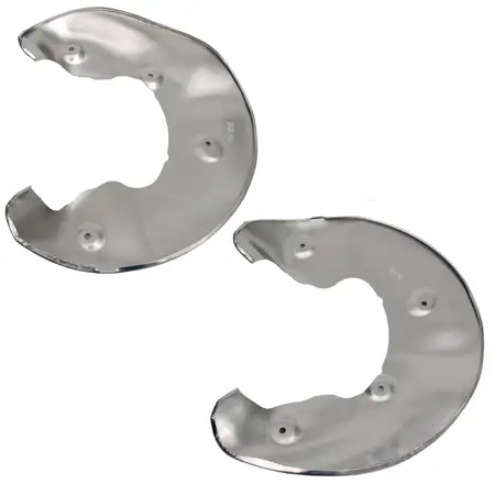 2x AIC Abdeckblech Bremsankerblech f&uuml;r AUDI A4 (8K B8) A5 (8T 8F) Q5 (8RB) vorne