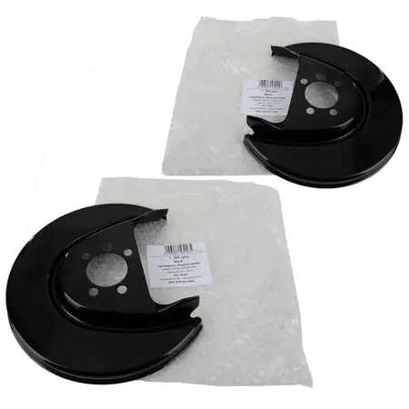 2x Abdeckblech Ankerblech f&uuml;r AUDI A1 A2 SEAT SKODA VW POLO 9N 6R 6C hinten