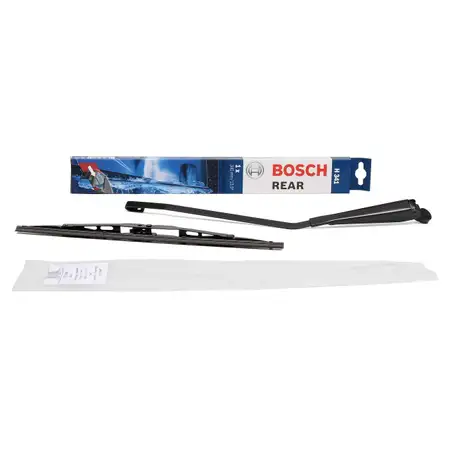AIC Heckwischerarm + BOSCH H341 Wischerblatt f&uuml;r OPEL CORSA B / Caravan hinten
