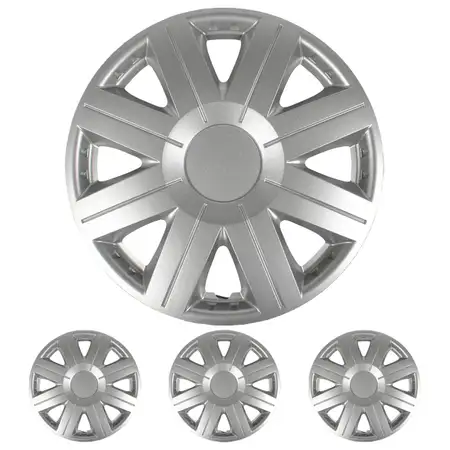 4x ALBRECHT Radkappen Radblenden COSMOS 16 Zoll (4 St&uuml;ck)