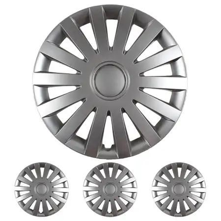 4x ALBRECHT Radkappen Radblenden WIND R 17 Zoll (4 St&uuml;ck)