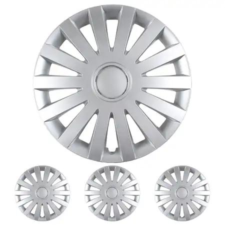 4x ALBRECHT Radkappen Radblenden WIND 17 Zoll (4 St&uuml;ck)