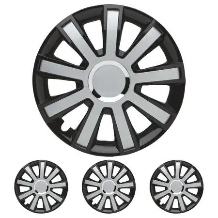 4x ALBRECHT Radkappen Radblenden FLASH III PLUS C 14 Zoll (4 St&uuml;ck)