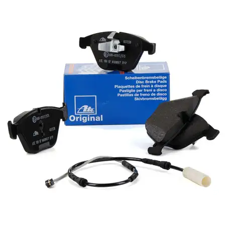 ATE 13.0460-7238.2 Bremsbel&auml;ge + Wako BMW 3er E90 E91 E92 E93 ab 03.2010 vorne