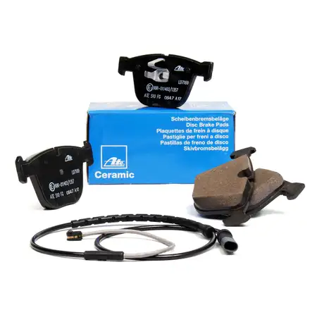 ATE CERAMIC Bremsbel&auml;ge + Wako BMW X5 E70 48i 50i X6 E71/72 35i 50i 35d hinten