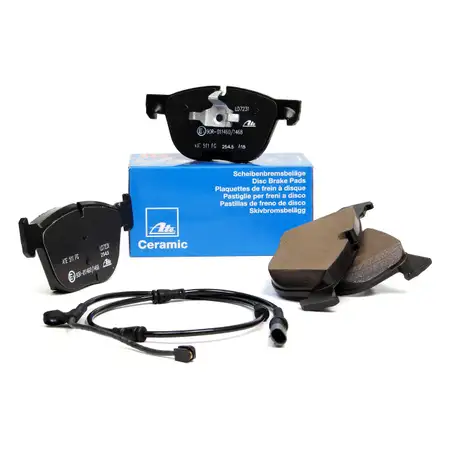ATE CERAMIC Bremsbel&auml;ge + Wako f&uuml;r BMW X5 E70 F15 F85 X6 E71 E72 F16 F86 vorne