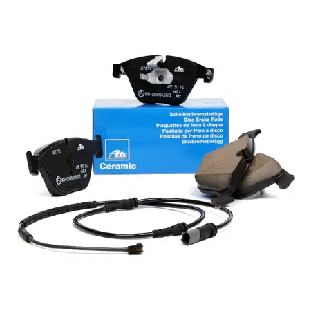 ATE CERAMIC Bremsbel&auml;ge + Wako f&uuml;r BMW 5er F10 F11 528i 530i 525d 530d vorne