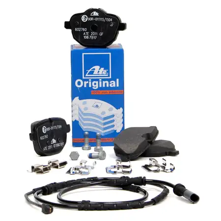 ATE Bremsbel&auml;ge + Wako f&uuml;r BMW X3 F25 18-35i 15-35d X4 F26 20-35i 20-35d hinten