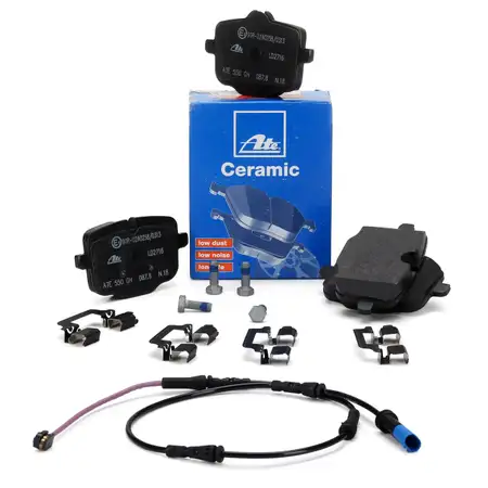 ATE CERAMIC Bremsbel&auml;ge + Wako BMW 5er G31 TOURING + 6er GRAN TURISMO G32 hinten