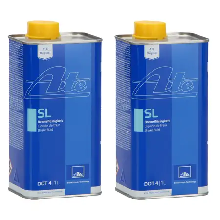 ATE 03.9901-5802.2 705802 Bremsfl&uuml;ssigkeit SL DOT 4 - 2 L 2 Liter 2000 ml