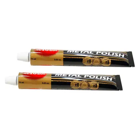 AUTOSOL Metal Polish Alu Metal Chrom Politur Polierpaste EDEL Chromglanz 2x 75ML