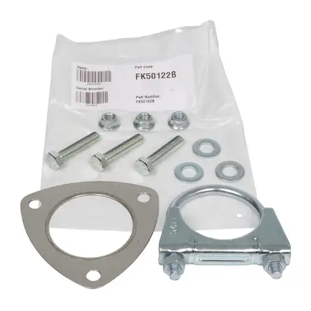 Montagesatz f&uuml;r Hosenrohr Abgasrohr OPEL COMBO MERIVA A 1.3 CDTI 75 PS Z13DTJ