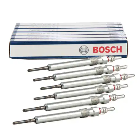 6x BOSCH Gl&uuml;hkerze GLP194 GLP2-HS DURATERM f&uuml;r AUDI PORSCHE SEAT SKODA VW TDI