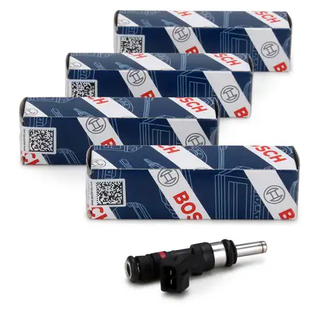 4x BOSCH 0280158123 Einspritzventil PORSCHE 911 (997) 3.6 Turbo + GT2 + GT2 RS