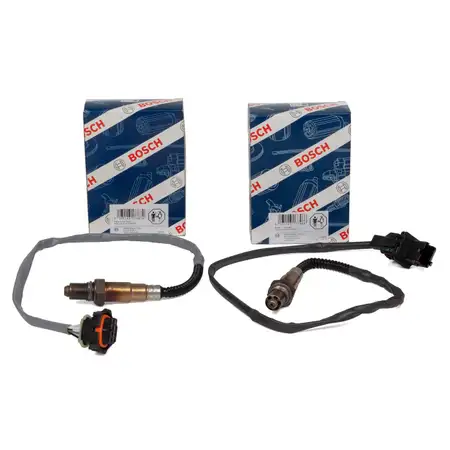 2x BOSCH Lambdasonde VOR + NACH Kat f&uuml;r PORSCHE 911 (996) 3.6 S / Turbo / GT2