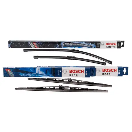 BOSCH Scheibenwischer Wischerbl&auml;tter A077S + 2x H450 f&uuml;r FORD TRANSIT ab 01.2014