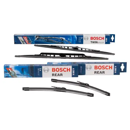 BOSCH Scheibenwischer Wischerbl&auml;tter Set 1x 480S + 2x A280H f&uuml;r MINI CLUBMAN R55
