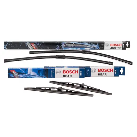 BOSCH Scheibenwischer Wischerbl&auml;tter Set A009S + 2x H341 f&uuml;r FORD TOURNEO CUSTOM