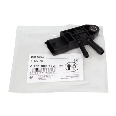 BOSCH 0281002772 Sensor Abgasdruck NISSAN Qashqai I X-Trail T31 RENAULT Koleos