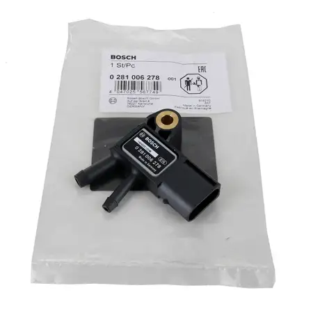 BOSCH Abgasdrucksensor Differenzdruck Geber Sensor MERCEDES f&uuml;r SMART 0281006278