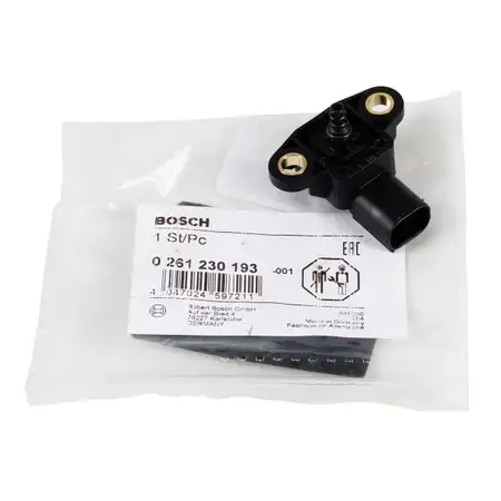 BOSCH 0261230193 Ladedrucksensor Saugrohrdrucksensor f&uuml;r MERCEDES-BENZ &amp; SMART