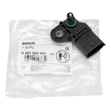BOSCH Sensor Ladedruck 0281002437 f&uuml;r OPEL ASTRA G H SIGNUM VECTRA C ZAFIRA A B