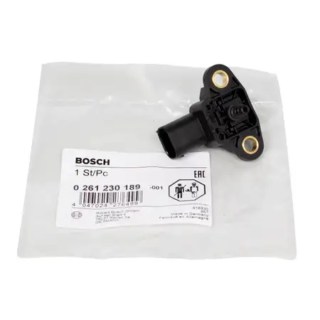 BOSCH Sensor Saugrohrdruck 0261230189 MERCEDES W168 W169 W176 W242 W245 W246