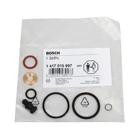 BOSCH Dichtungssatz Einspritzd&uuml;se Einspritzpumpe 1417010997 VW AUDI SKODA TDI