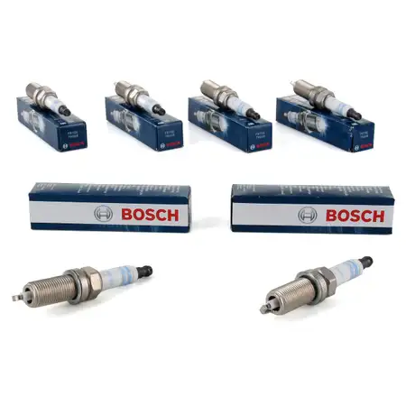 6x BOSCH Z&uuml;ndkerze Set Super FR7SE f&uuml;r SMART FORFOUR 1.1-1.5 1351500018