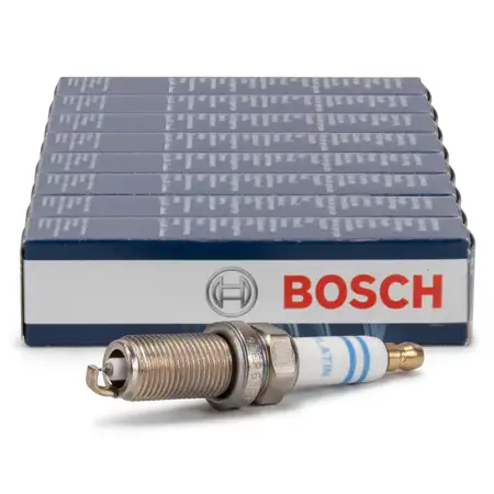 8x BOSCH 0242240637 Z&uuml;ndkerze PORSCHE 997 991 3.8 Turbo Cayenne (92A 9PA)